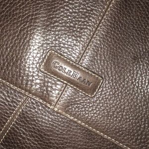 Brown Cole Haan briefcase